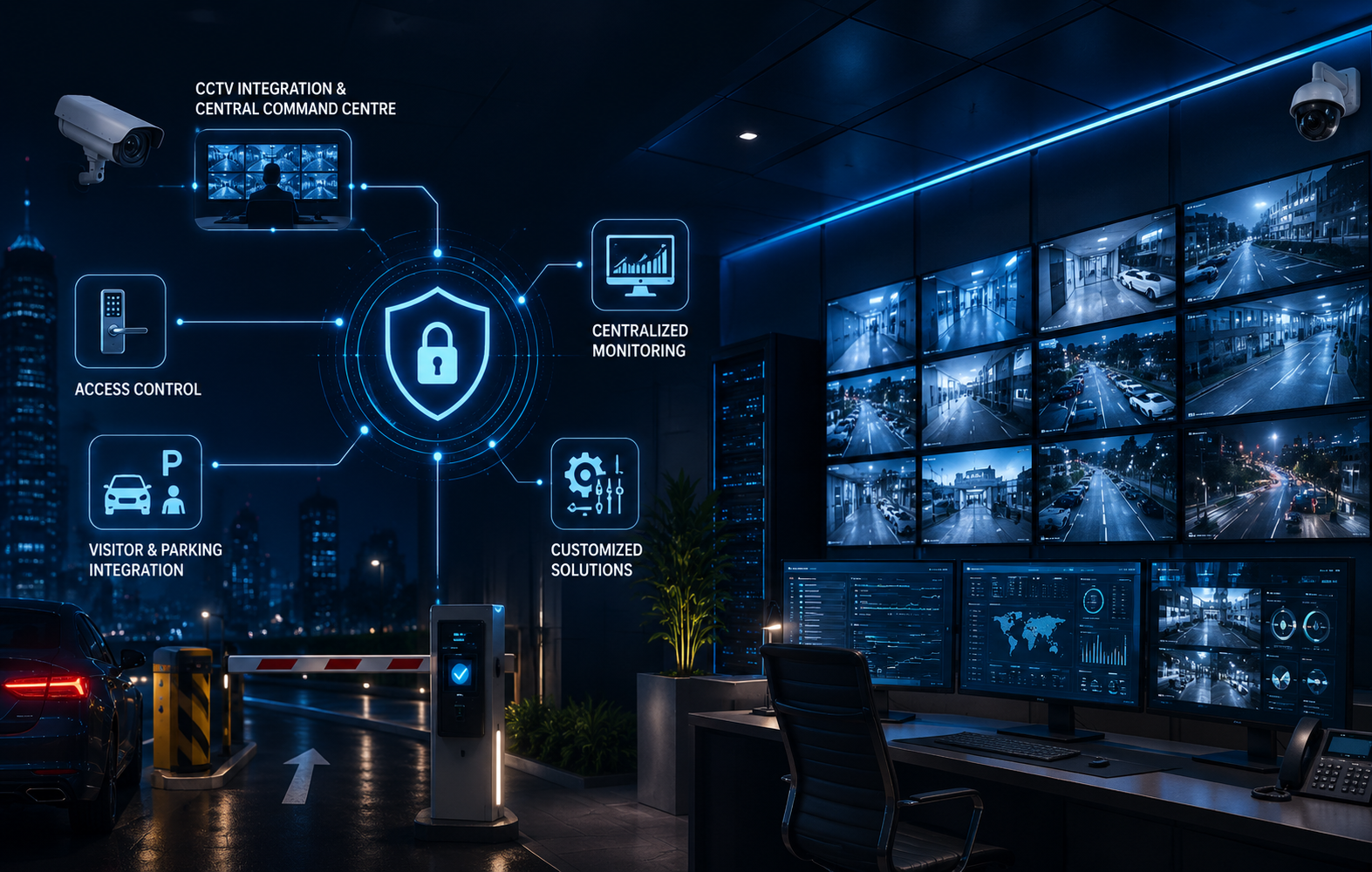 Integrated security solutions